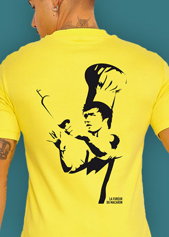 Bruce Lee dans la Fureur du Macaron